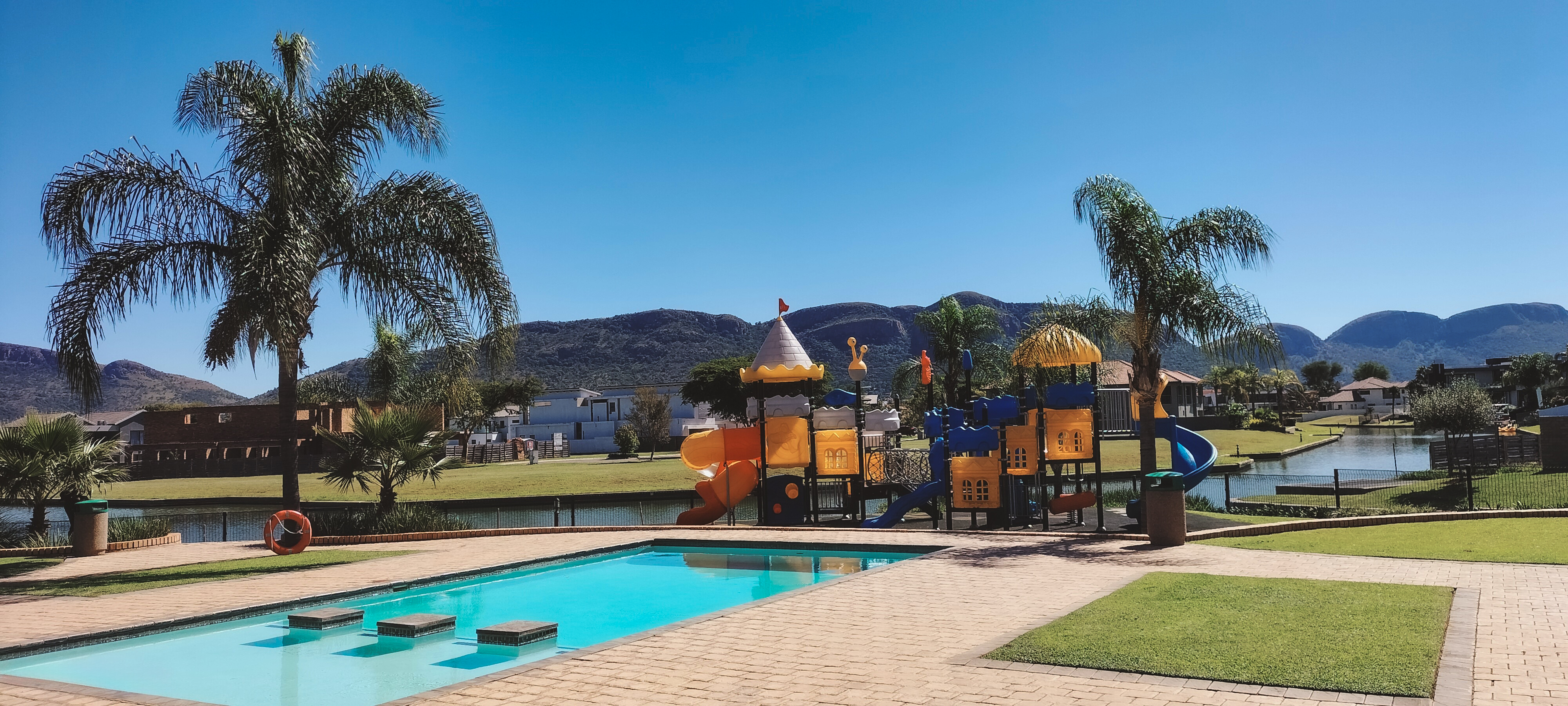 Childrens Playground And Pool