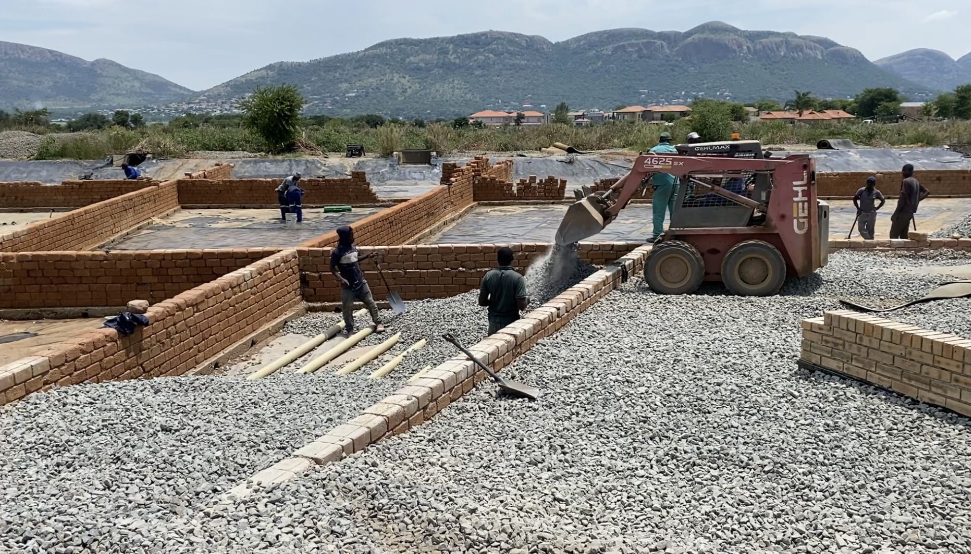 Construction with Machine